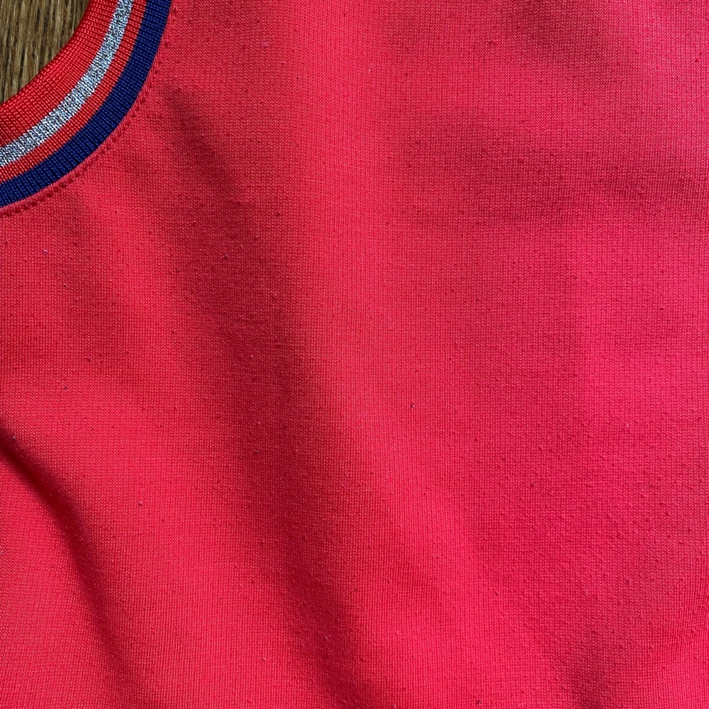 Tommy Hilfiger Girl Red Pleated Dress size:XS(4-5) - Picture 4 of 5